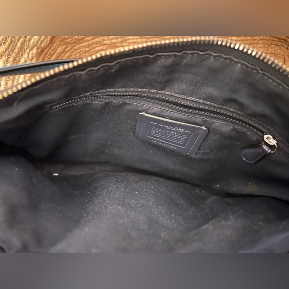 Coach colorblock Leather Shoulder Bag - Picture 8 of 13